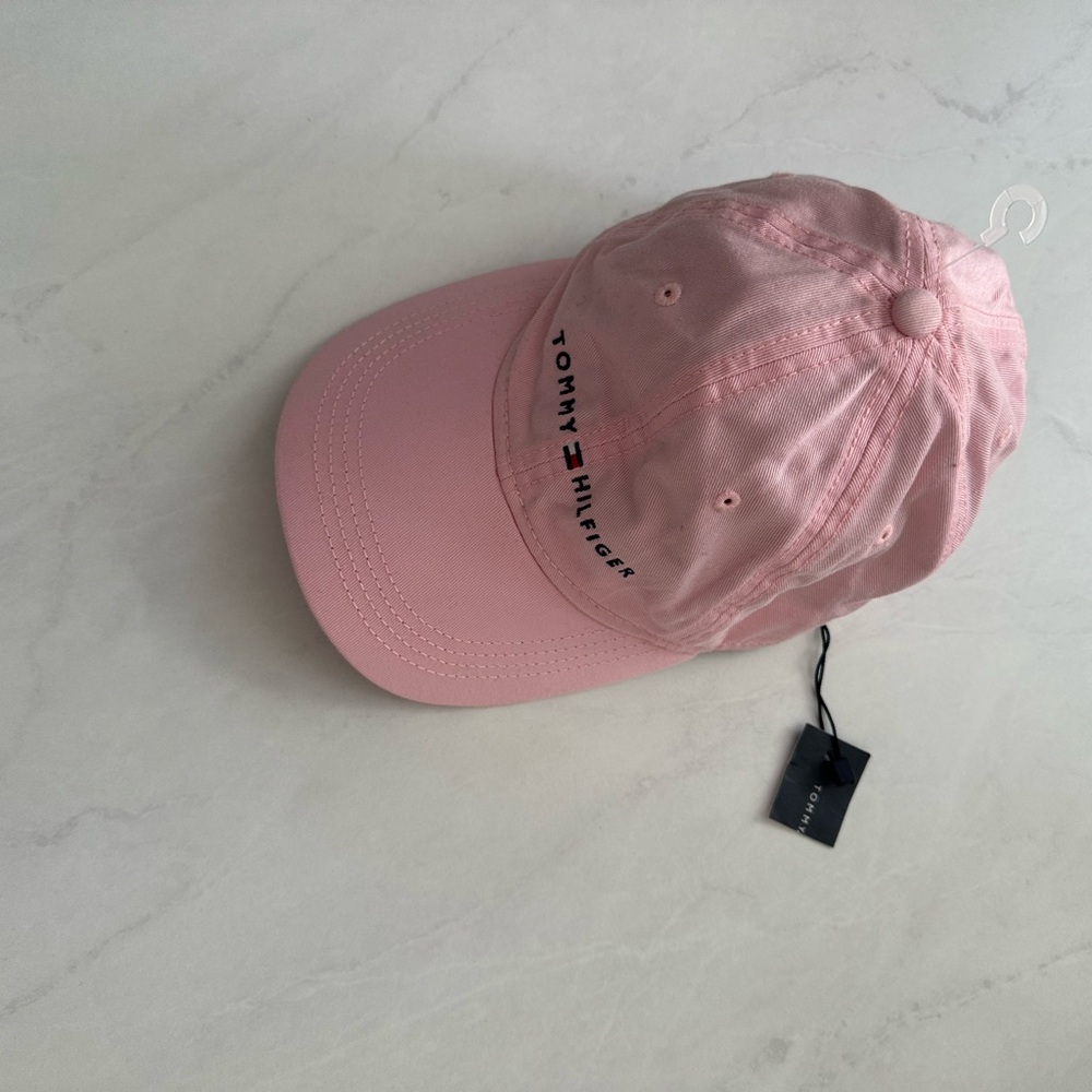 Tommy Hilfiger Pink Baseball Hat